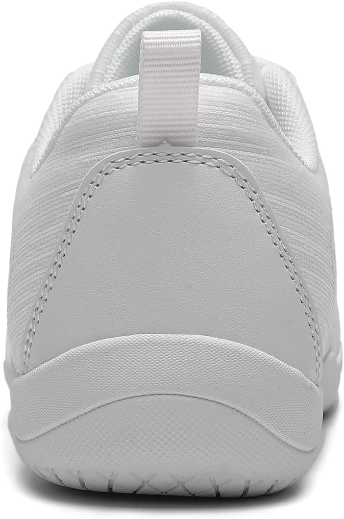 Cheer Shoes White Womens Cheerleading Shoes Youth Girls Athletic Training Breathable Lightweight Competition Comfortable Sneakers Size