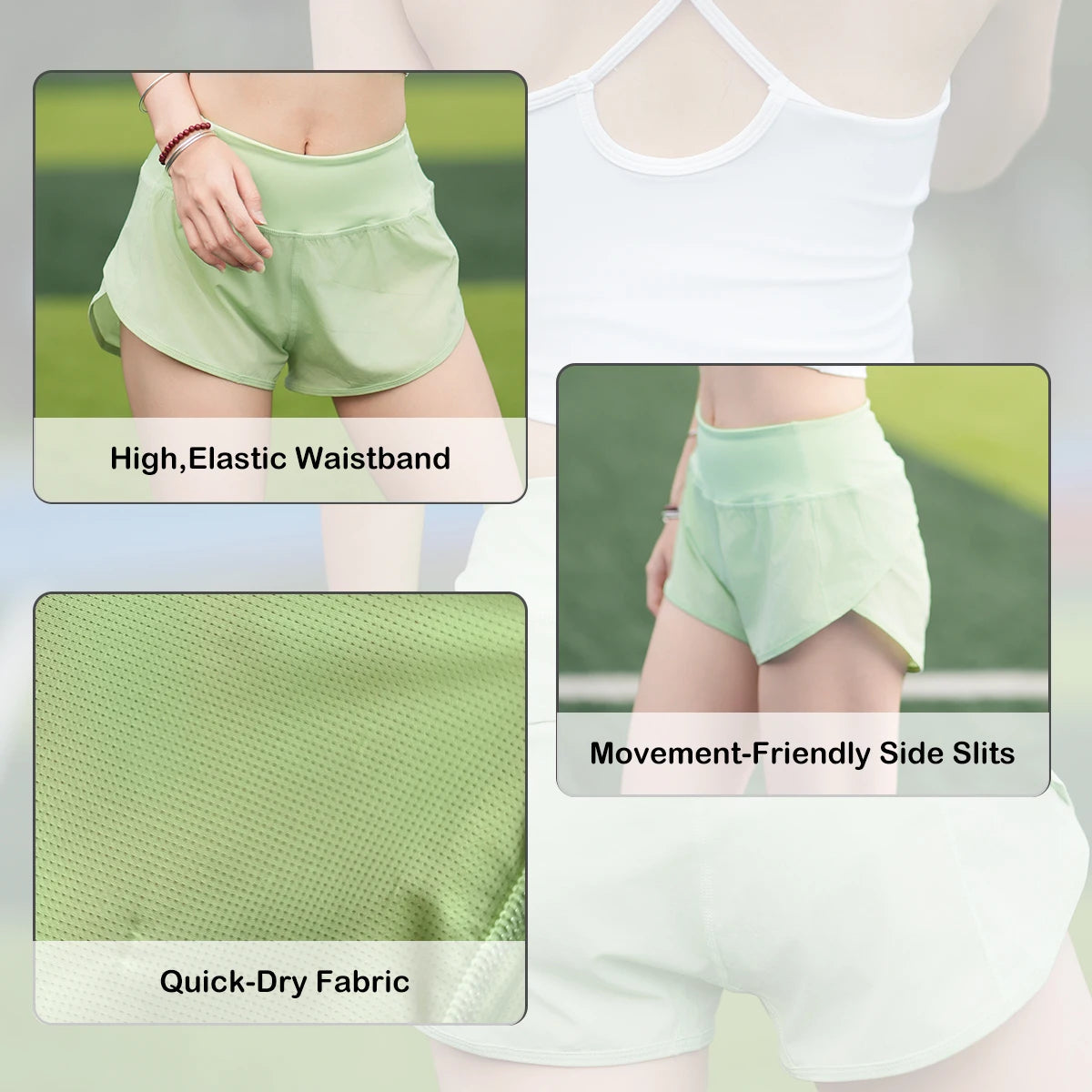 Woman Summer Running Shorts High Waist Tennis Skirt Comfort Athletic Shorts Oneractive Yoga Pant sport Shorts Cycling Shorts