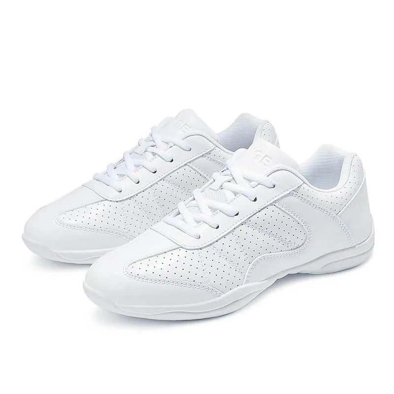 Cheerleading shoes for women, sports dance, competitive aerobics, soft soled boys and girls, professional training and fitness