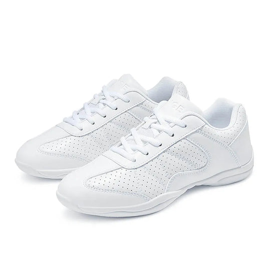 Cheerleading shoes for women, sports dance, competitive aerobics, soft soled boys and girls, professional training and fitness